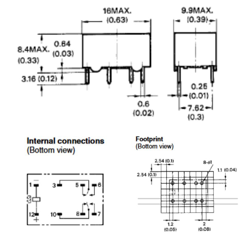 RELAY DC 5V 5907